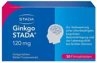 PZN-DE 11538889, STADA Consumer Health Ginkgo Biloba STADA 120 mg Filmtabletten