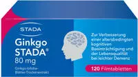 PZN-DE 11538872, Ginkgo Biloba STADA 80MG FTA 120 St, Grundpreis: &euro; 0,17 /