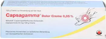 Capsagamma Dolor 0,05 % Creme (100 g)