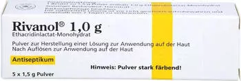 Rivanol 1,0g Pulver (5 Stk.)