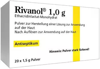Rivanol 1,0g Pulver (20 Stk.)