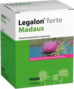 Legalon forte Madaus Hartkapseln (180 Stk.)