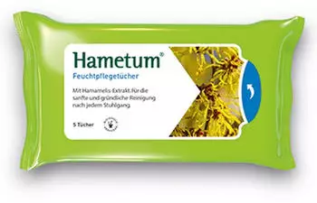 Hametum Feuchtpfleget&uuml;cher mit Hamamelis (12 Stk.)
