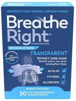 Otriven Besser Atmen Nasenstrips normal transparent (30 Stk.)