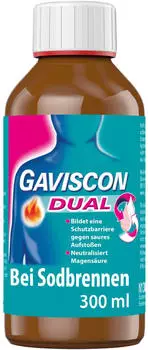 Gaviscon Dual 500mg / 213mg / 325mg Suspension zum Einnehmen (300 ml)