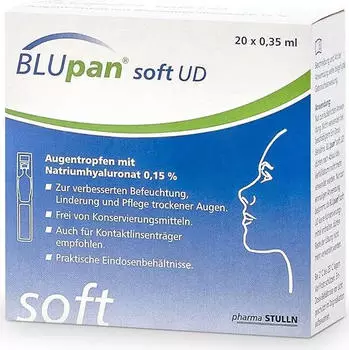 Blupan Soft UD Augentropfen (20 x 0,35 ml)