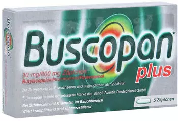 Buscopan plus Suppositorien (5 Stk.)