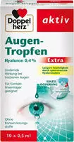 Doppelherz Augen-Tropfen Hyaluron 0,4% Extra 10X0,5 ml