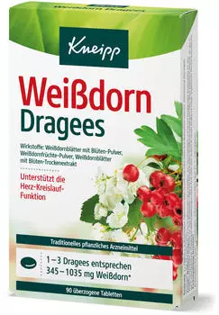 Wei&szlig;dorn Dragees (90 Stk.)