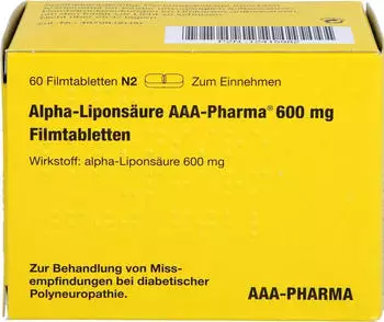 Alpha Lipons&auml;ure 600 mg Filmtabletten (60 Stk.)
