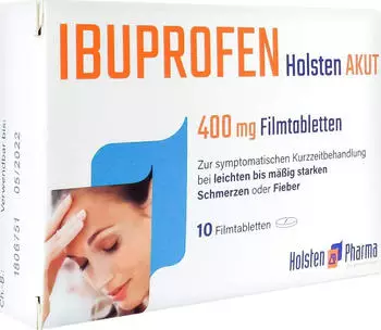 Ibuprofen Holsten Akut 400 mg Filmtabletten (10 Stk)
