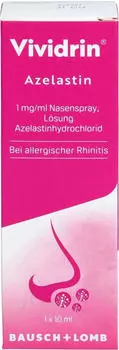Vividrin Azelastin 1mg/ml Nasenspray L&ouml;sung (10ml)