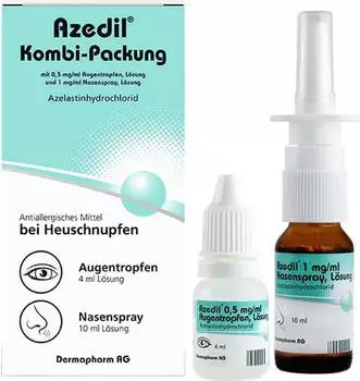 Azedil Kombi-Packung 0,5mg/ml AT 1mg/ml Nasenspray (4ml + 10ml)