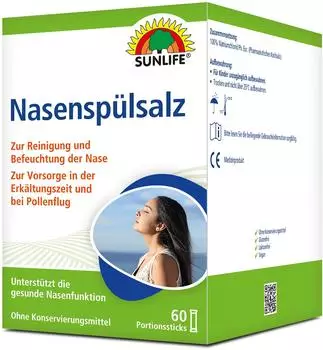 Nasensp&uuml;lsalz (60x2,25g)