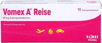 Vomex A Reise 50 mg Sublingualtabletten (10 Stk.)