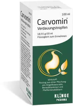 Carvomin Verdauungstropfen Fl&uuml;ssigkeit zum Einnehmen (100ml)