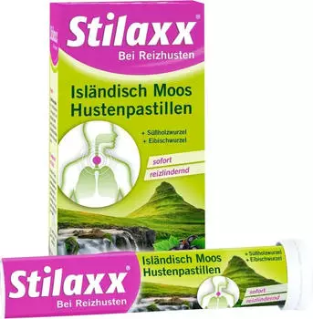 Stilaxx Hustenpastillen Isl&auml;ndisch Moos (28 Stk.)