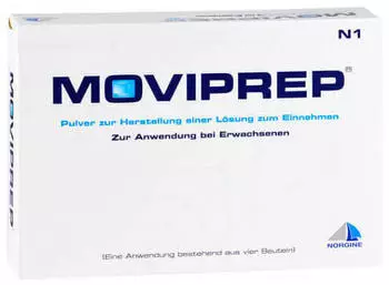 Moviprep Pulver zur Herstellung einer L&ouml;sung zum Einnehmen (1 Stk.)