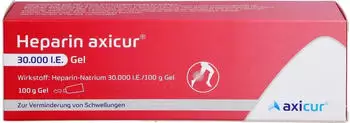 Heparin axicur 30.000 I.E. Gel (100g)