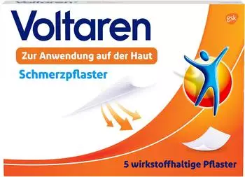 Voltaren Schmerzpflaster 140mg wirkstoffhaltiges Pflaster (5 Stk.)