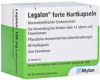 Legalon Forte Hartkapseln - Reimport 60 St