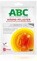 Abc W&auml;rme-pflaster Sensitive-vlies Hansaplast Med 2 St