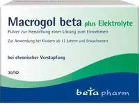 Macrogol beta plus Elektrolyte Plv.z.H.e 30 St