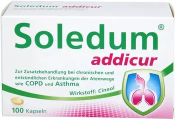 Soledum addicur 200mg magensaftrestente Weichkapseln (100 Stk.)