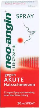 Neo-angin Benzydamin akute Halsschmerzen Spray (30ml)