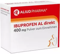 PZN-DE 15460724, ALIUD Pharma Ibuprofen AL direkt 400 mg Pulver bei Fieber und
