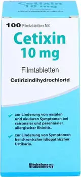 Cetixin 10mg Filmtabletten (100 Stk.)