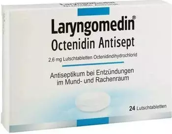 Laryngomedin Octenidin Antisept Lutschtabletten (24 Stk.)