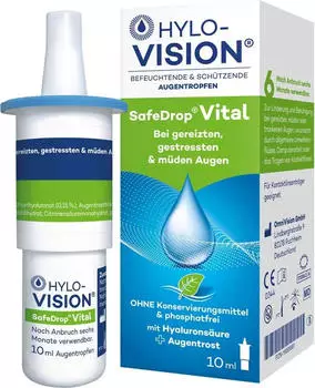 Hylo-Vision SafeDrop Vital Augentropfen (10ml)