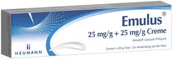 Emulus 25mg/g + 25mg/g Creme (30g)