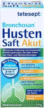 Tetesept Bronchosan Husten Akut Saft (117g)