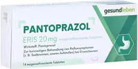 Pantoprazol Eris 20 mg magensaftres.Tabl 14 St