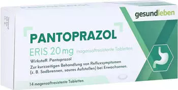 Pantoprazol Eris 20mg magensaftresistente Tabletten (14Stk.)