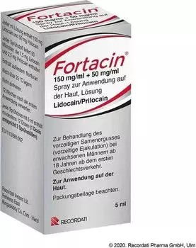 Fortacin 150mg/ml + 50mg/ml Spray (5ml)