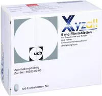 Xyzall 5 mg Filmtabletten - Reimport 100 St