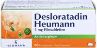 Heumann Desloratadin 5 mg Filmtabletten 50 St