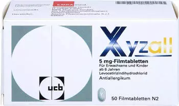 Xyzall 5mg Filmtabletten (50Stk.)