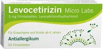 Levocetirizin 5mg Filmtabletten (50Stk.)