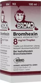 Bromhexin 8mg/ml Tropfen (100ml)