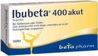 Ibubeta 400 akut Filmtabletten 30 St