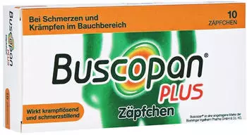 Buscopan plus Suppositorien (10 Stk.)