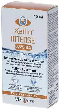 Xailin Intense 0,3% HA Augentropfen (10ml)