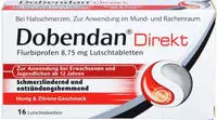 Dobendan Direkt Flurbiprofen 8,75 mg Lut 16 St