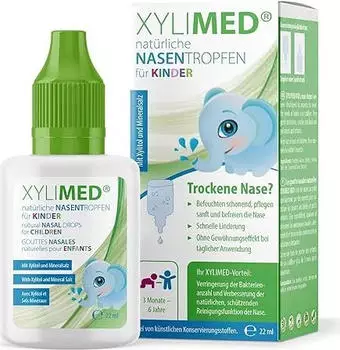 miradent Xylimed Kid's nat&uuml;rliche Nasentropfen (22ml)