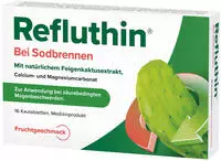 PZN-DE 16011247, Dr.Willmar Schwabe Refluthin bei Sodbrennen Kautabletten...