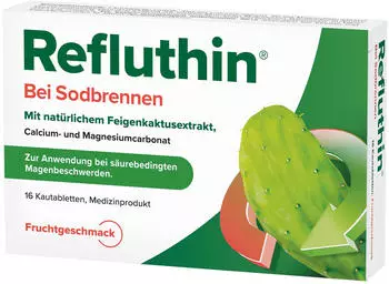 Refluthin Bei Sodbrennen Kautabletten Fruchtgeschmack